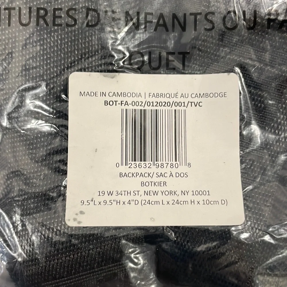 NWT Botkier Trigger Mini Backpack